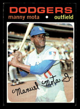 1971 Topps #112 Manny Mota Ex-Mint  ID: 418007