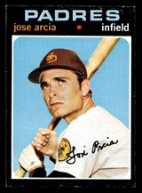 1971 Topps #134 Jose Arcia Ex-Mint  ID: 418029