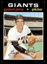 1971 Topps #140 Gaylord Perry Ex-Mint  ID: 418035