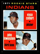 1971 Topps #231 Vince Colbert/John Lowenstein Excellent RC Rookie  ID: 418125