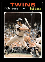 1971 Topps #349 Rich Reese Ex-Mint  ID: 418243