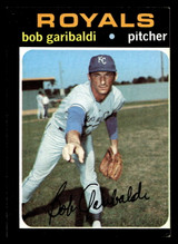1971 Topps #701 Bob Garibaldi Excellent High # Miscut 
