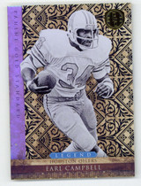 2011 Panini Gold Stardard #144 Earl Campbell Oilers Black Gold 1/10