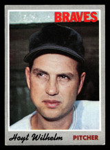 1970 Topps #17 Hoyt Wilhelm Excellent+ ID: 418741 1970 Topps #17 Hoyt Wilhelm Excellent+ ID: 418741