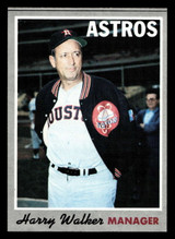 1970 Topps #32 Harry Walker Manager Near Mint ID: 418786 1970 Topps #32 Harry Walker Manager Near Mint ID: 418786