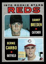1970 Topps #36 Danny Breeden/Bernie Carbo Ex-Mint RC Rookie 