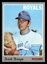 1970 Topps #37 Dick Drago Ex-Mint  ID: 418801