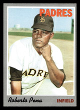 1970 Topps #44 Roberto Pena UER Ex-Mint  ID: 418821