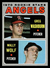 1970 Topps #74 Greg Washburn/Wally Wolf Ex-Mint RC Rookie 