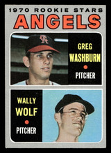 1970 Topps #74 Greg Washburn/Wally Wolf Excellent+ RC Rookie 