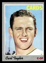 1970 Topps #76 Carl Taylor Excellent 