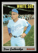 1970 Topps #123 Don Gutteridge Manager Ex-Mint RC Rookie ID: 419058 1970 Topps #123 Don Gutteridge Manager Ex-Mint RC Rookie ID: 419058