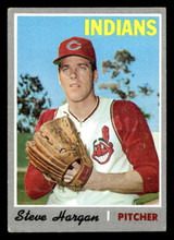 1970 Topps #136 Steve Hargan Very Good ID: 419099 1970 Topps #136 Steve Hargan Very Good ID: 419099