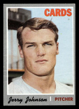 1970 Topps #162 Jerry Johnson Very Good  ID: 419171