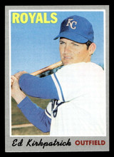 1970 Topps #165 Ed Kirkpatrick Near Mint ID: 419180 1970 Topps #165 Ed Kirkpatrick Near Mint ID: 419180