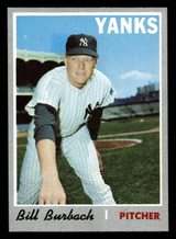 1970 Topps #167 Bill Burbach Near Mint ID: 419185 1970 Topps #167 Bill Burbach Near Mint ID: 419185