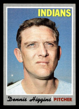 1970 Topps #257 Dennis Higgins Excellent+ ID: 419451 1970 Topps #257 Dennis Higgins Excellent+ ID: 419451