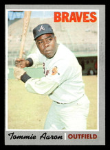 1970 Topps #278 Tommie Aaron Ex-Mint ID: 419574 1970 Topps #278 Tommie Aaron Ex-Mint ID: 419574