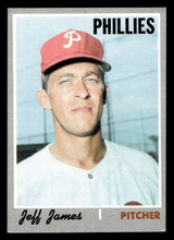 1970 Topps #302 Jeff James Excellent+ ID: 419644 1970 Topps #302 Jeff James Excellent+ ID: 419644