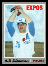 1970 Topps #398 Bill Stoneman Excellent+ ID: 419932 1970 Topps #398 Bill Stoneman Excellent+ ID: 419932