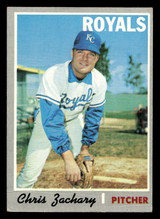 1970 Topps #471 Chris Zachary Very Good 1970 Topps #471 Chris Zachary Very Good