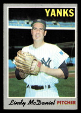 1970 Topps #493 Lindy McDaniel Excellent+ ID: 420246 1970 Topps #493 Lindy McDaniel Excellent+ ID: 420246