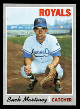 1970 Topps #609 Buck Martinez UER Excellent+ RC Rookie  ID: 420578