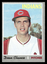 1970 Topps #625 Dean Chance Excellent  ID: 420626