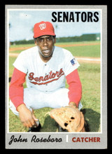 1970 Topps #655 John Roseboro Very Good High # 