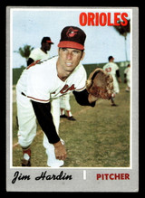 1970 Topps #656 Jim Hardin Excellent+ High #  ID: 420714