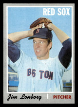 1970 Topps #665 Jim Lonborg Ex-Mint High #  ID: 420736