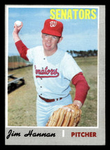 1970 Topps #697 Jim Hannan Very Good High # ID: 420828 1970 Topps #697 Jim Hannan Very Good High # ID: 420828