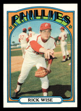 1972 Topps #43 Rick Wise Near Mint+ 