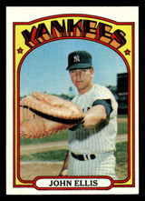 1972 Topps #47 John Ellis Ex-Mint  ID: 421107