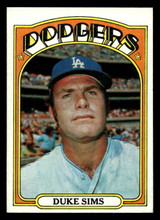 1972 Topps #63 Duke Sims Ex-Mint  ID: 421152