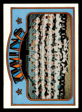 1972 Topps #156 Twins Team Excellent+ ID: 421416 1972 Topps #156 Twins Team Excellent+ ID: 421416