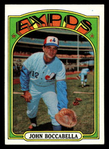 1972 Topps #159 John Boccabella Excellent+ 1972 Topps #159 John Boccabella Excellent+