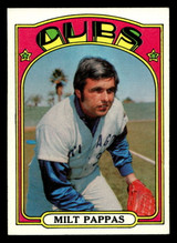 1972 Topps #208 Milt Pappas Near Mint ID: 421581 1972 Topps #208 Milt Pappas Near Mint ID: 421581
