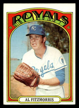 1972 Topps #349 Al Fitzmorris Excellent+ 1972 Topps #349 Al Fitzmorris Excellent+