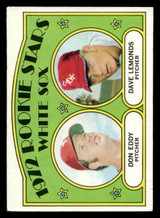 1972 Topps #413 Don Eddy/Dave Lemonds White Sox Rookies VG-EX RC Rookie 1972 Topps #413 Don Eddy/Dave Lemonds White Sox Rookies VG-EX RC Rookie