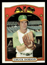 1972 Topps #523 Chuck Dobson Ex-Mint  ID: 422751