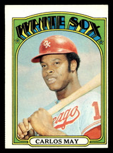 1972 Topps #525 Carlos May Excellent+  ID: 422762