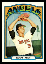 1972 Topps #656 Rudy May Ex-Mint  ID: 422952