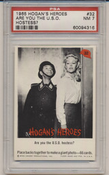 1965 Fleer Hogan's Heroes #32 Are You The One... PSA 7 NM #*sku36301 1965 Fleer Hogan's Heroes #32 Are You The One... PSA 7 NM #*sku36301