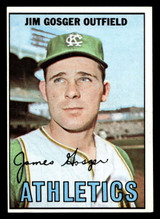 1967 Topps #17 Jim Gosger Near Mint  ID: 423094