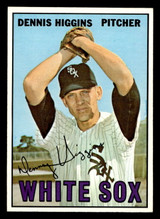 1967 Topps #52 Dennis Higgins Ex-Mint ID: 423196 1967 Topps #52 Dennis Higgins Ex-Mint ID: 423196