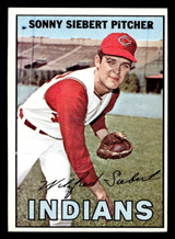 1967 Topps #95 Sonny Siebert Ex-Mint ID: 423335 1967 Topps #95 Sonny Siebert Ex-Mint ID: 423335