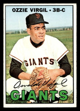 1967 Topps #132 Ozzie Virgil Sr. Excellent+ ID: 423438 1967 Topps #132 Ozzie Virgil Sr. Excellent+ ID: 423438