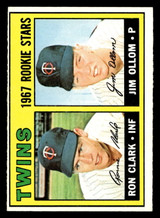 1967 Topps #137 Ron Clark/Jim Ollom Twins Rookies Ex-Mint RC Rookie ID: 423452 1967 Topps #137 Ron Clark/Jim Ollom Twins Rookies Ex-Mint RC Rookie ID: 423452
