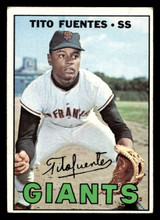 1967 Topps #177 Tito Fuentes Excellent+ ID: 423568 1967 Topps #177 Tito Fuentes Excellent+ ID: 423568